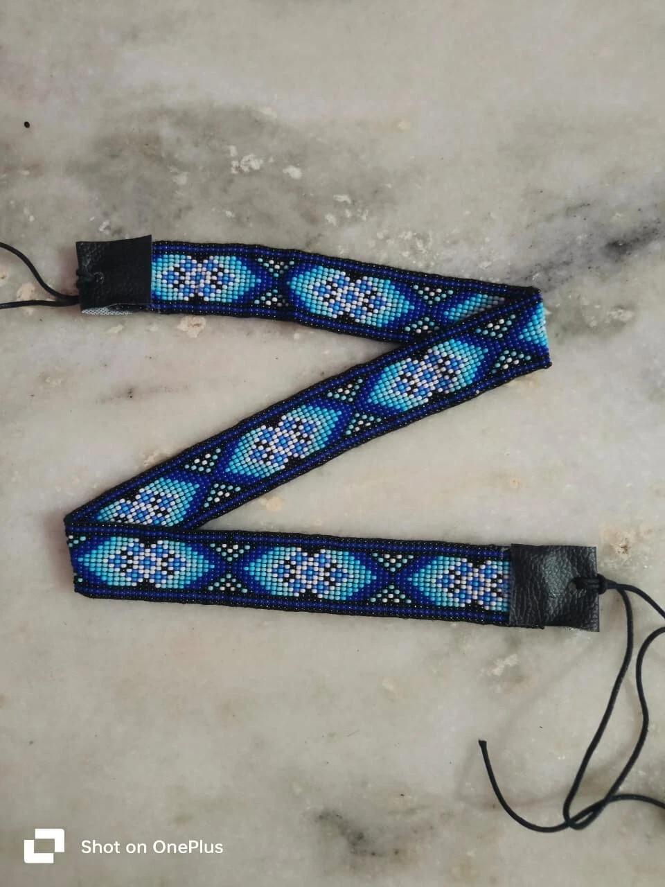 Beaded Hat Band Native American Style Handmade hatband