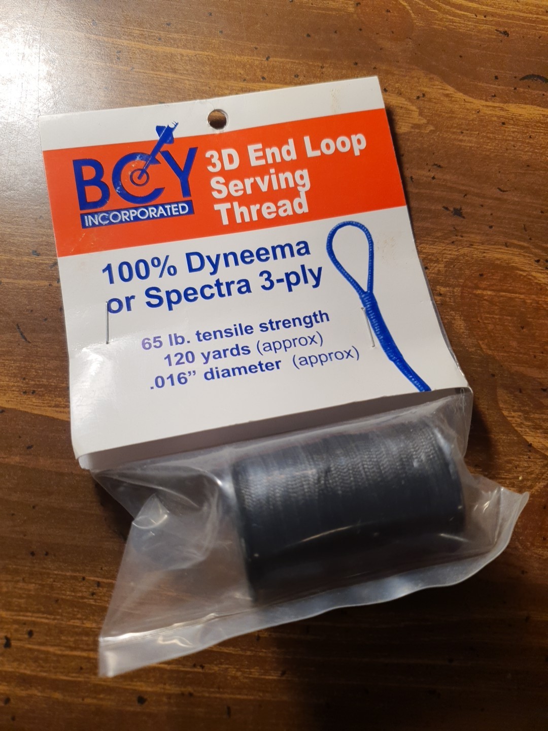 BCY 3D End Serving Black 120 Yards