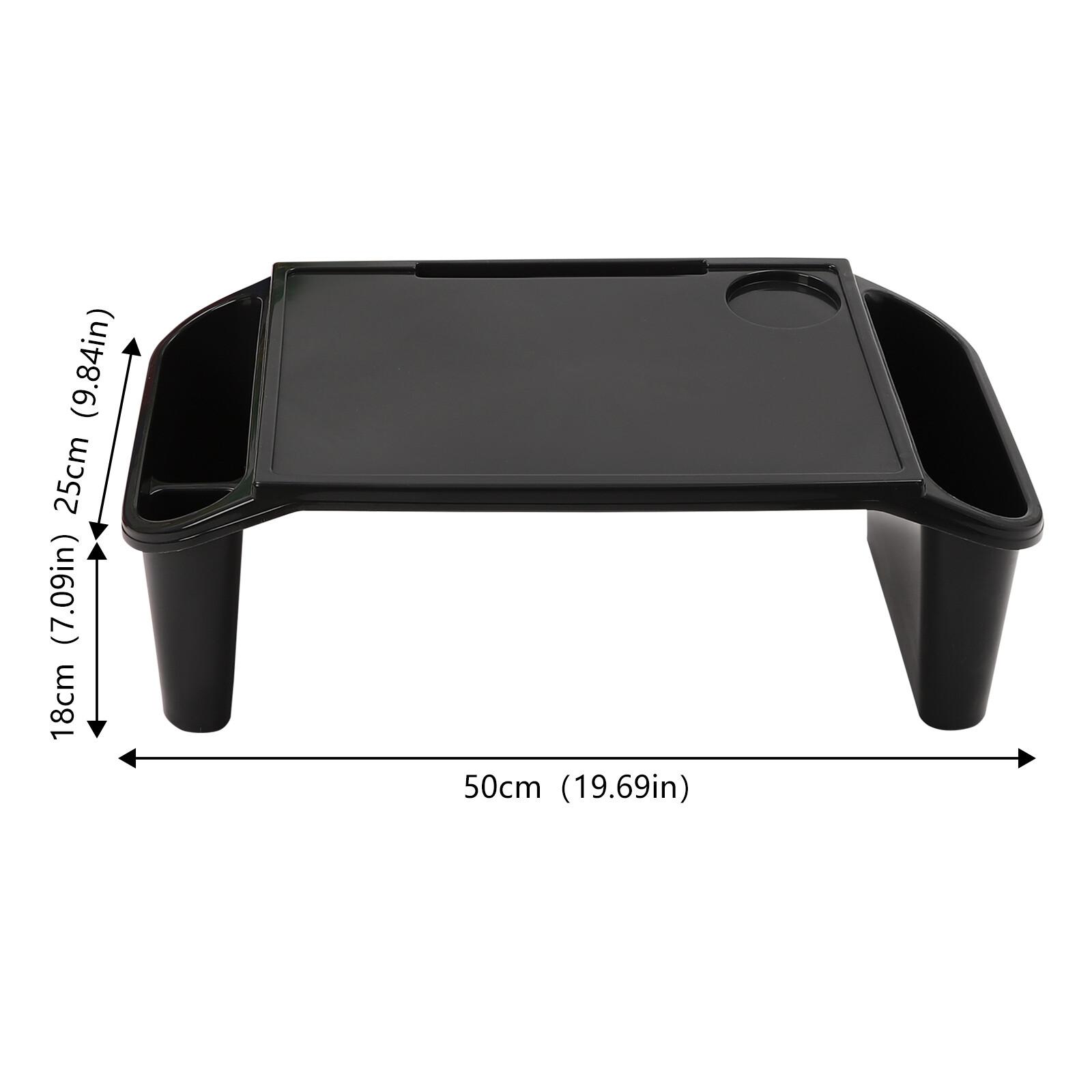 6 Pack Kids Lap Desk Tray Rectangular PP Writing Eating Game Classroom