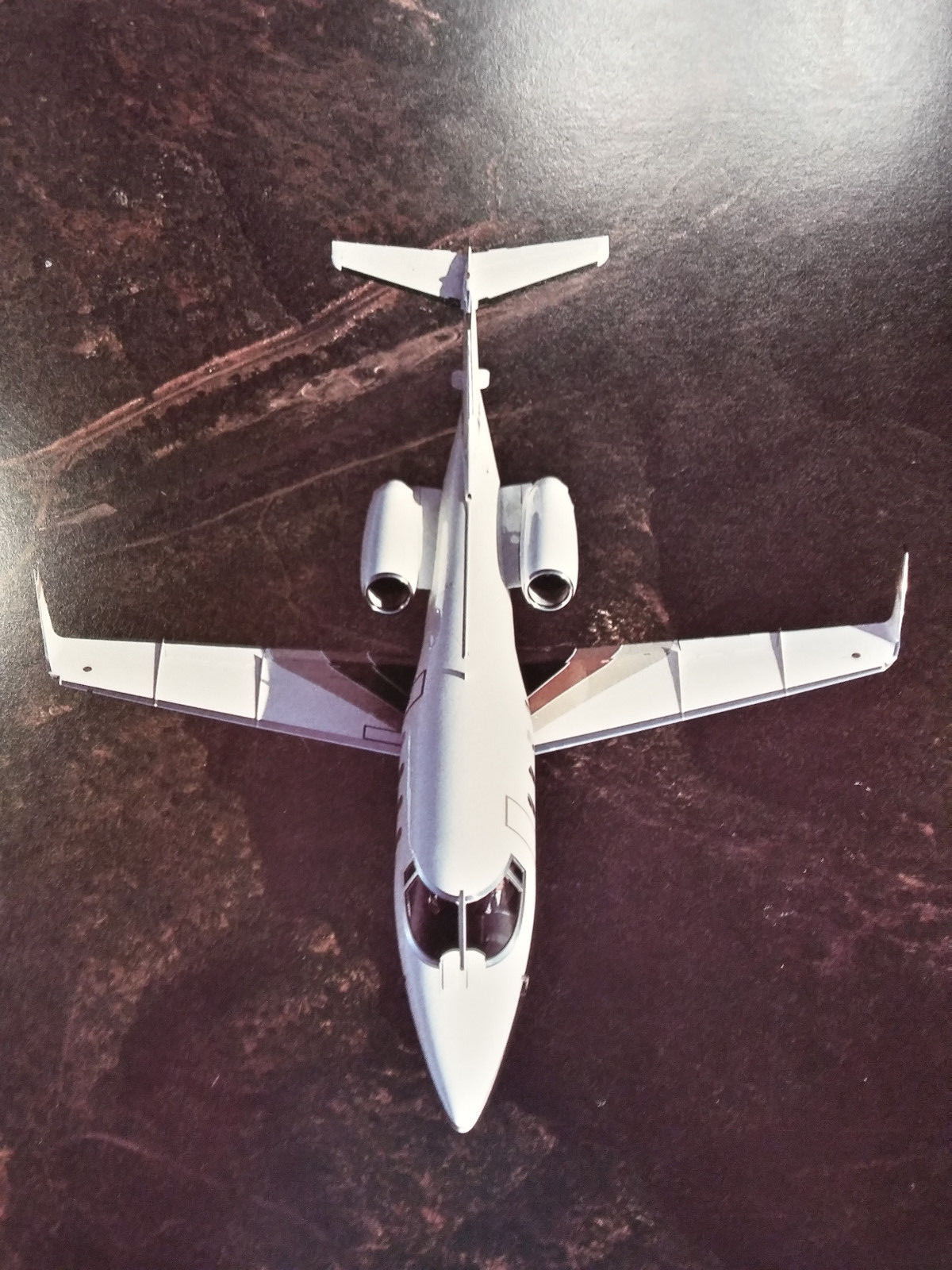 Original Gates Learjet 55 Performance Plus Brochure, 12 page, 8.75 x 10"