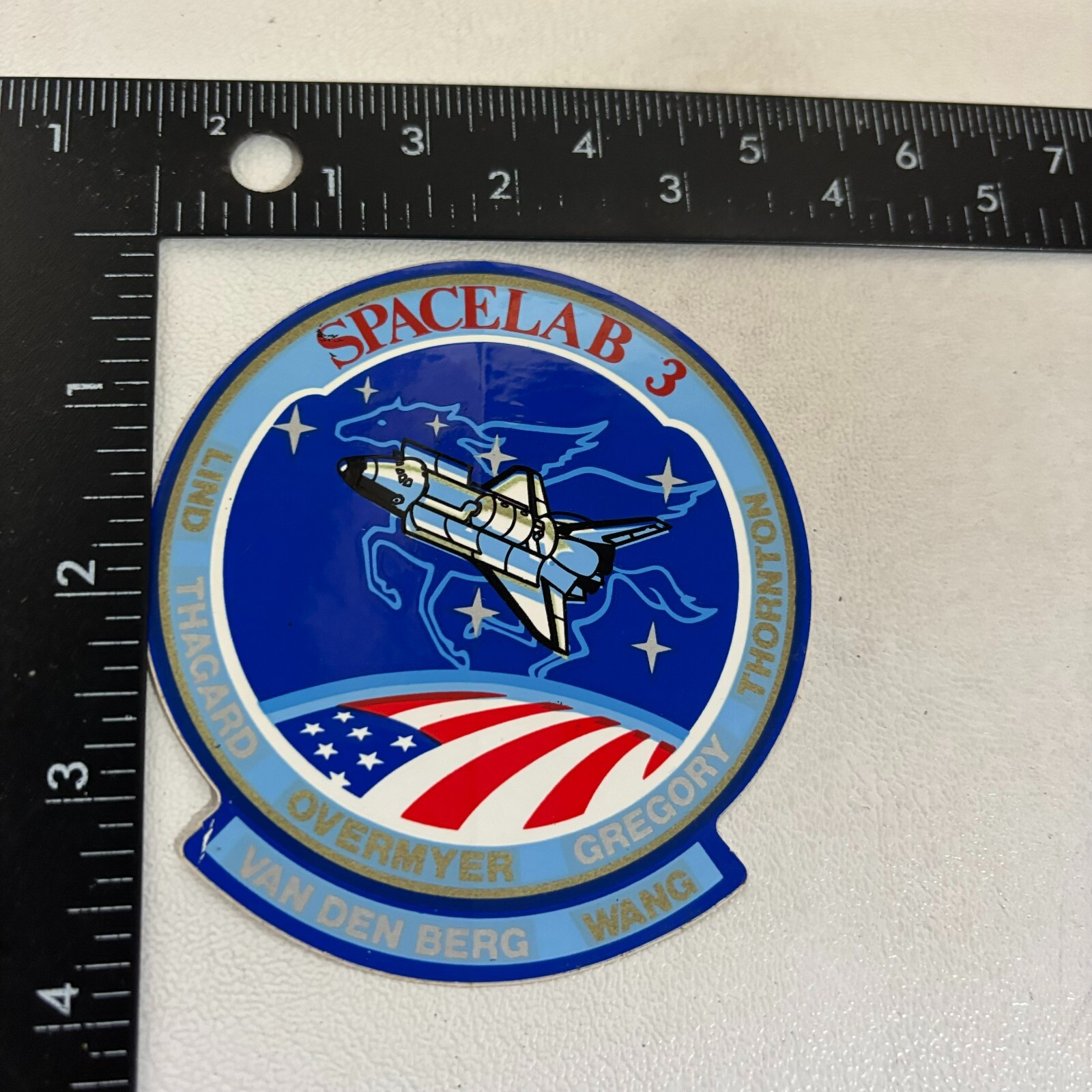 NASA SPACELAB 3 Sticker Decal 51SM