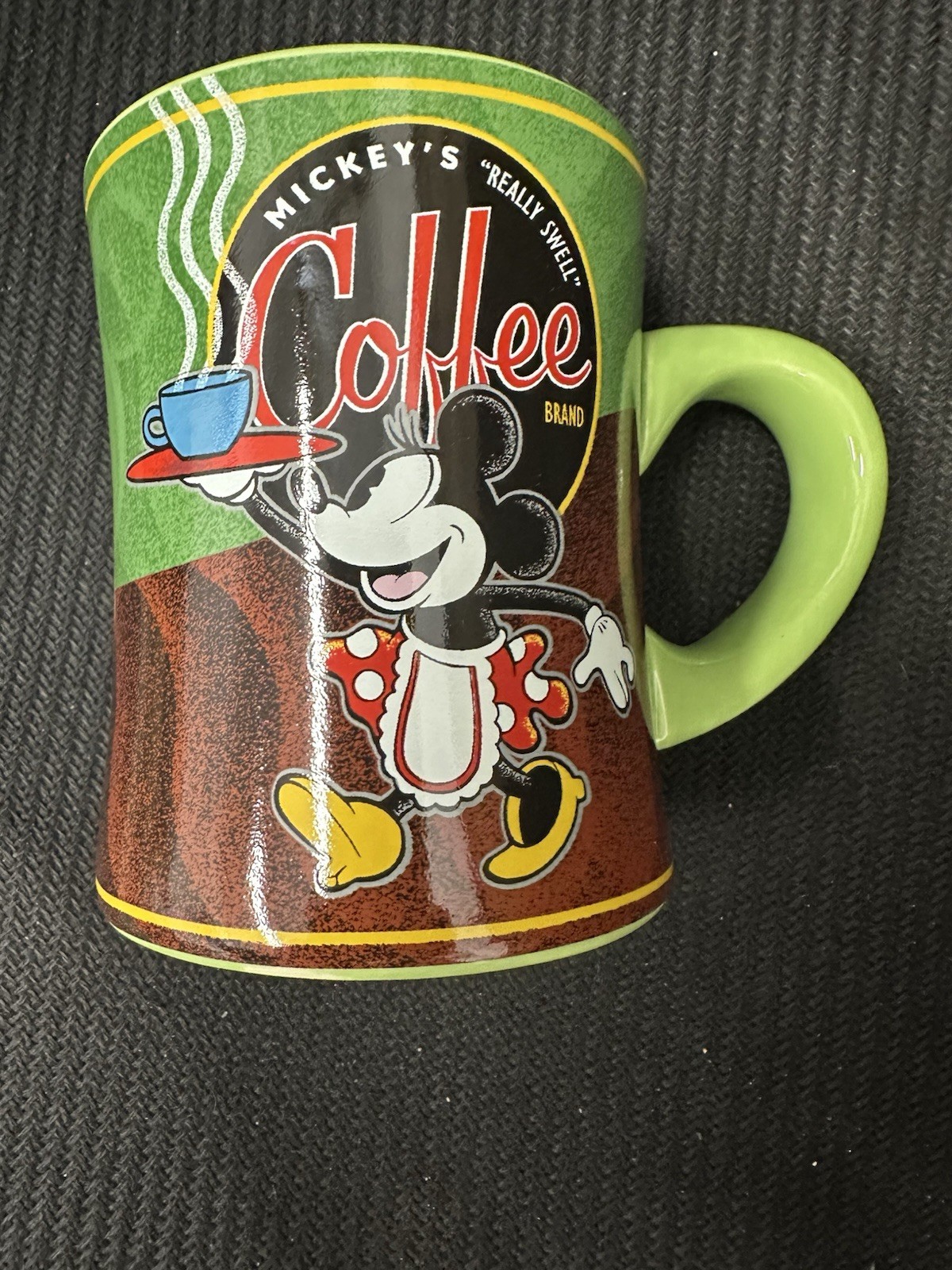 Authentic Disney Parks Minnie Mouse Coffee Mug Mickey's Really Swell 16oz