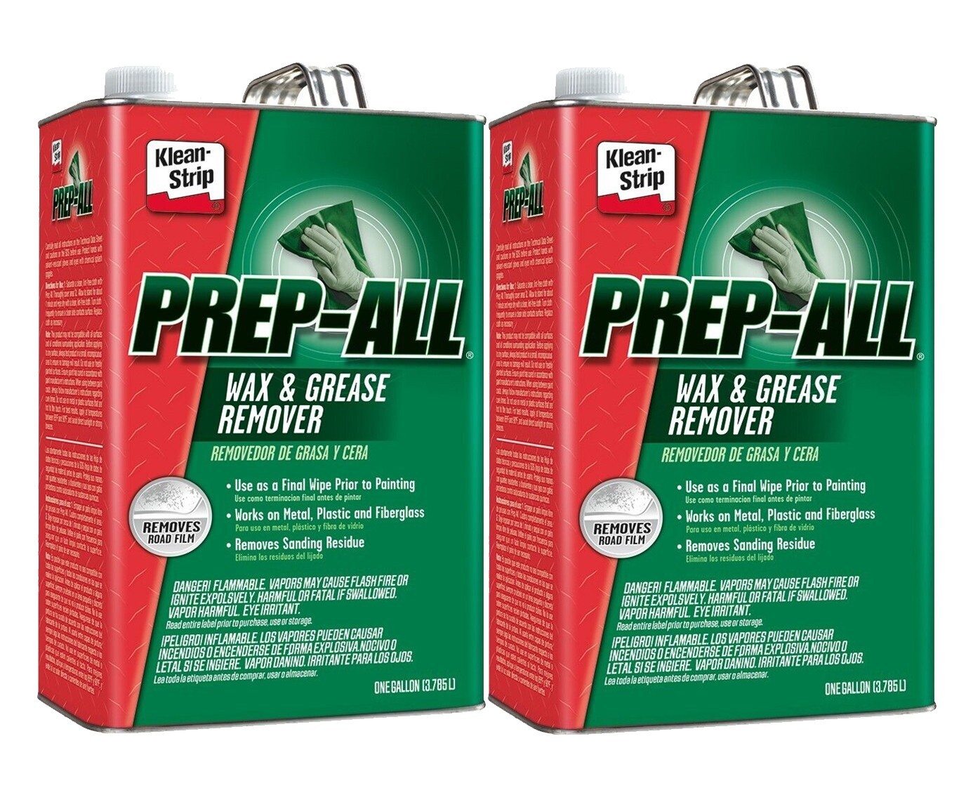KLEANSTRIP PREP-ALL WAX & GREASE REMOVER GALLON - 2 PACK - FREE SHIPPING