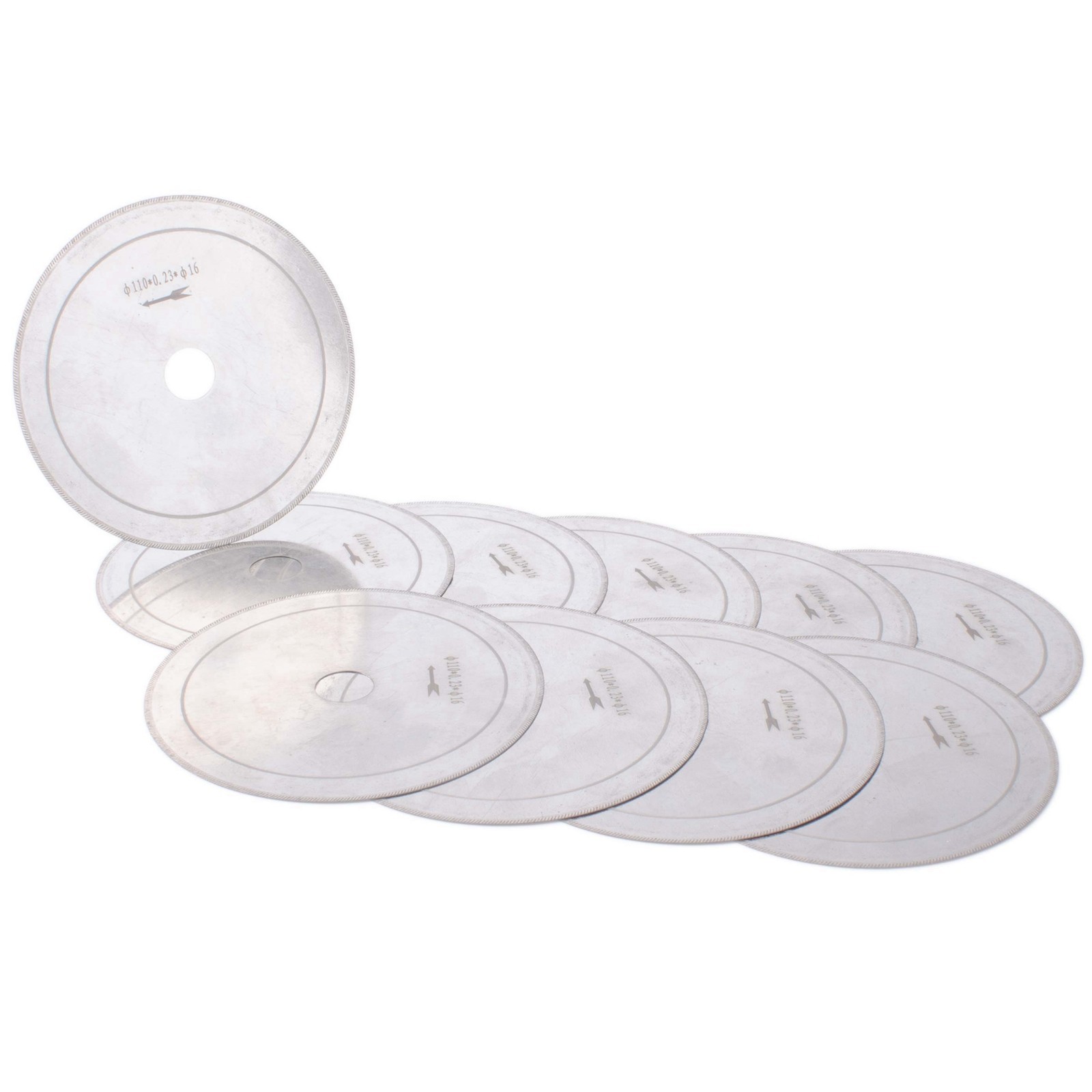 4.5" Diamond Circular Saw Blade 5/8" Hole Angle Grinder Cutting Disc for Glass