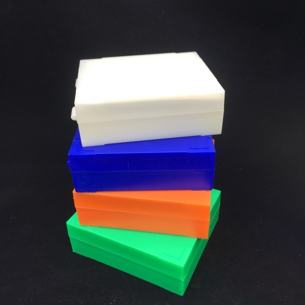 Lab Pathological Slides Storage Box Plastic Microscope Slides Box Holder Case