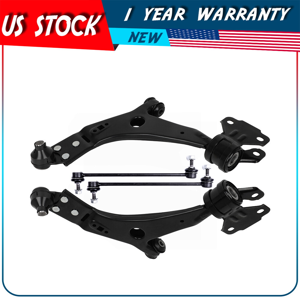 Front Lower Control Arm w/ Ball Joints Sway Bar For 2012 13 14-2018 Ford Focus