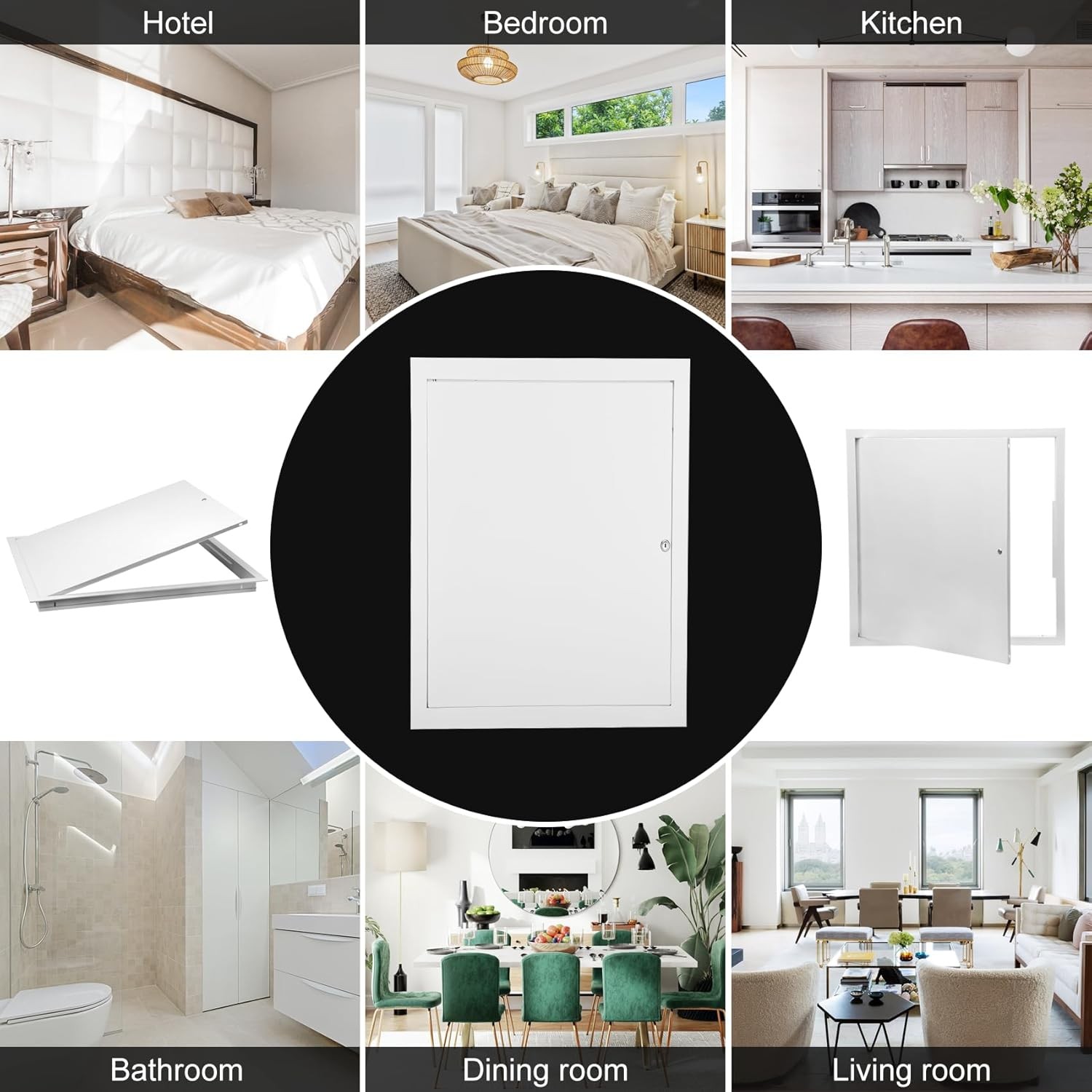 Thicken 1Mm 16 X 24 Access Panel for Drywall,Attic Door, Ceiling Access Panel fo