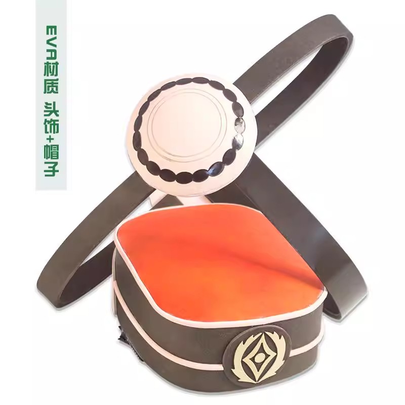 Pretty Derby Gold Ship Cosplay Props Hat Headwear EVA 3D Printing Accessories