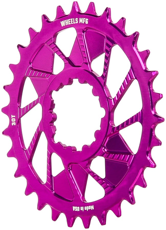 3-Bolt Direct Mount T-Type Chain Compatible Chainring - Wheels Manufacturing