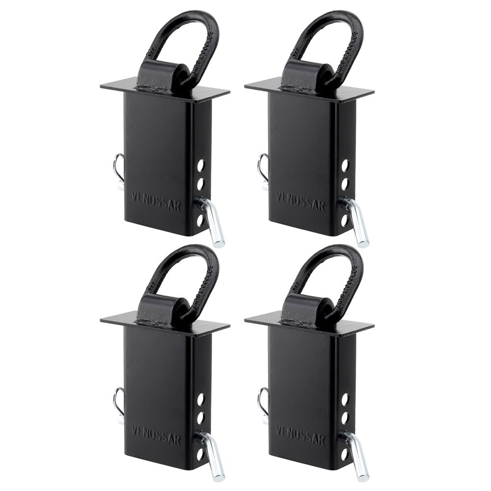 Stake Pocket D-Ring Tie Downs Utility for Flatbed Trucks and Trailer – 6 Pack