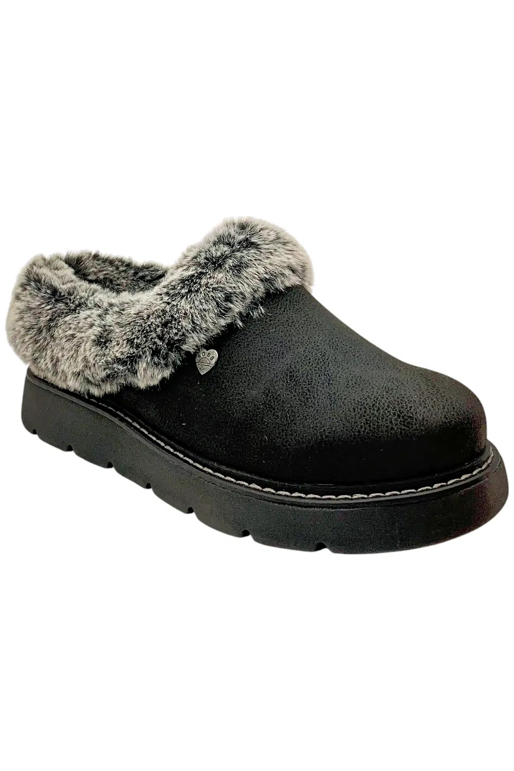 Skechers Bobs Keepsakes Lite Slippers - Cozy Blend Black