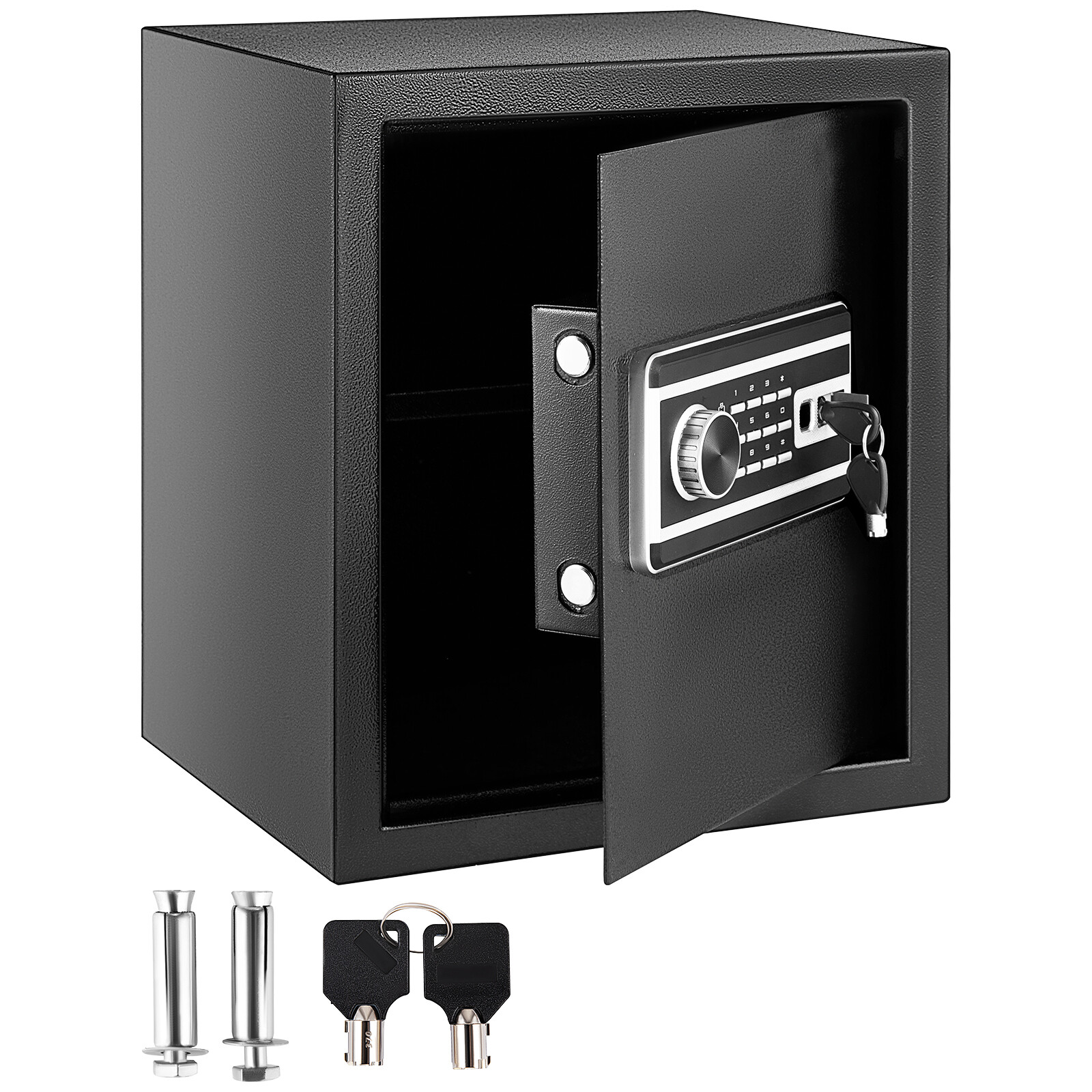 Uimoso Safe Box Lock Security 1.7 Cubic Feet Digital Safe Key Lock Home Office