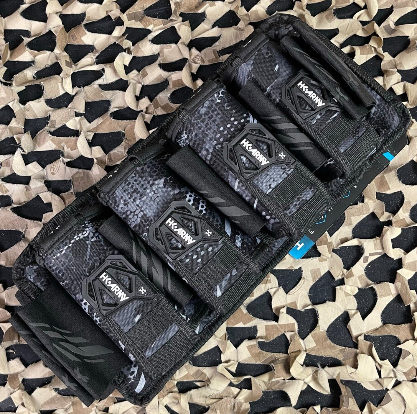 NEW HK Army Eject 4+3 Paintball Harness - Slate 2