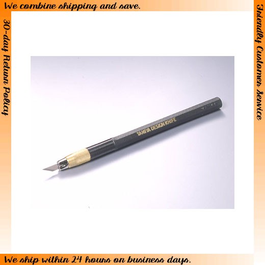 Tamiya Tools - Design Knife w/30pcs Spare Blades for Plastic Modelling