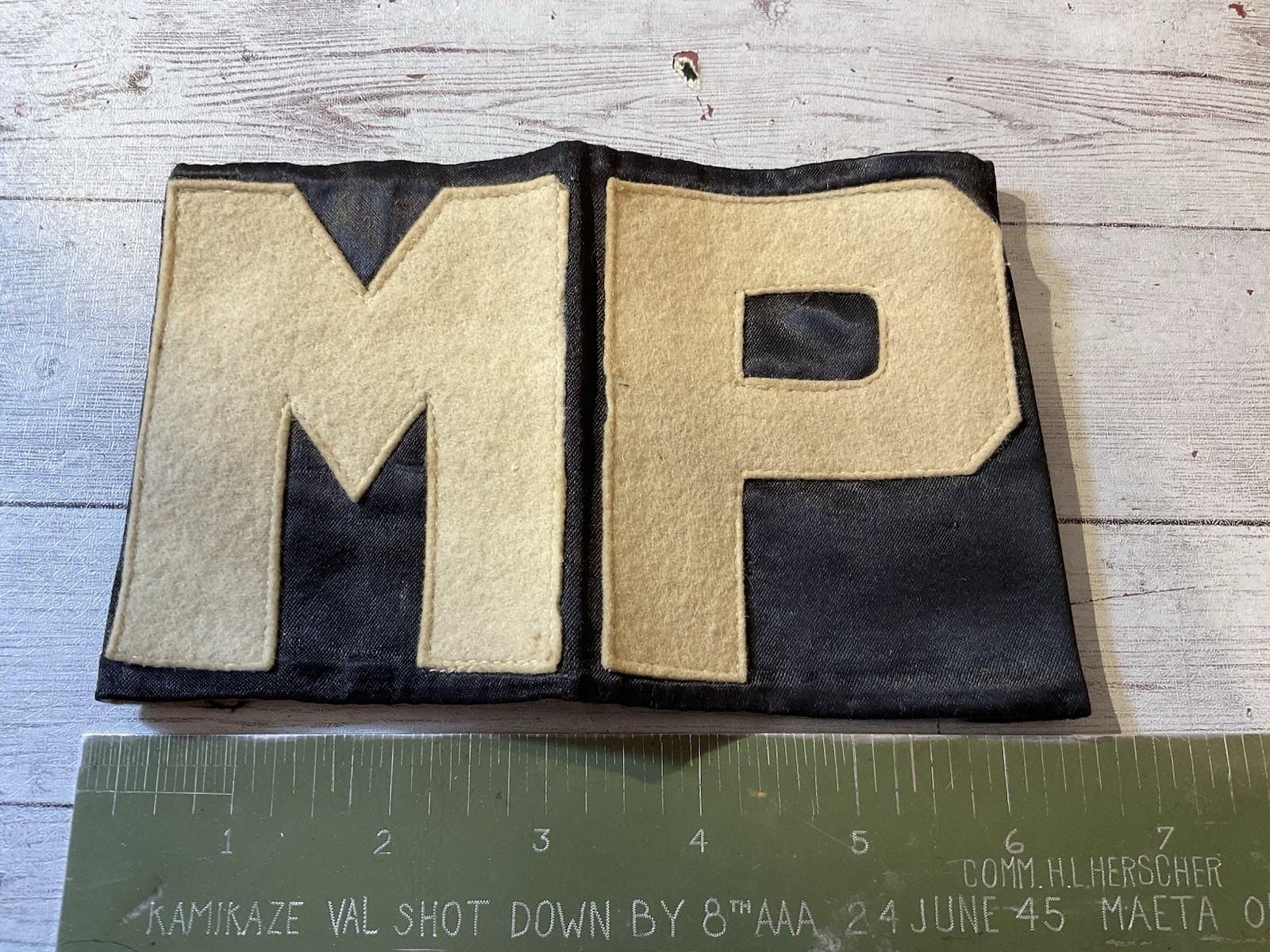 ORIGINAL WWII US MP ARMBAND VARIATION