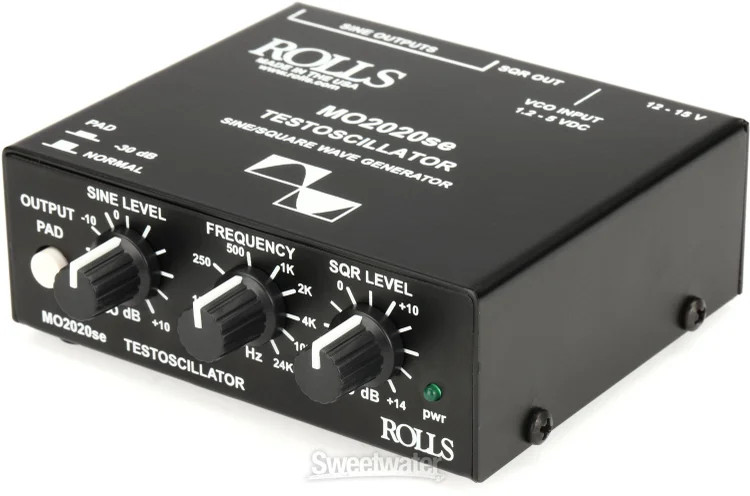 Rolls MO2020se Testoscillator Sine/Square Wave Generator