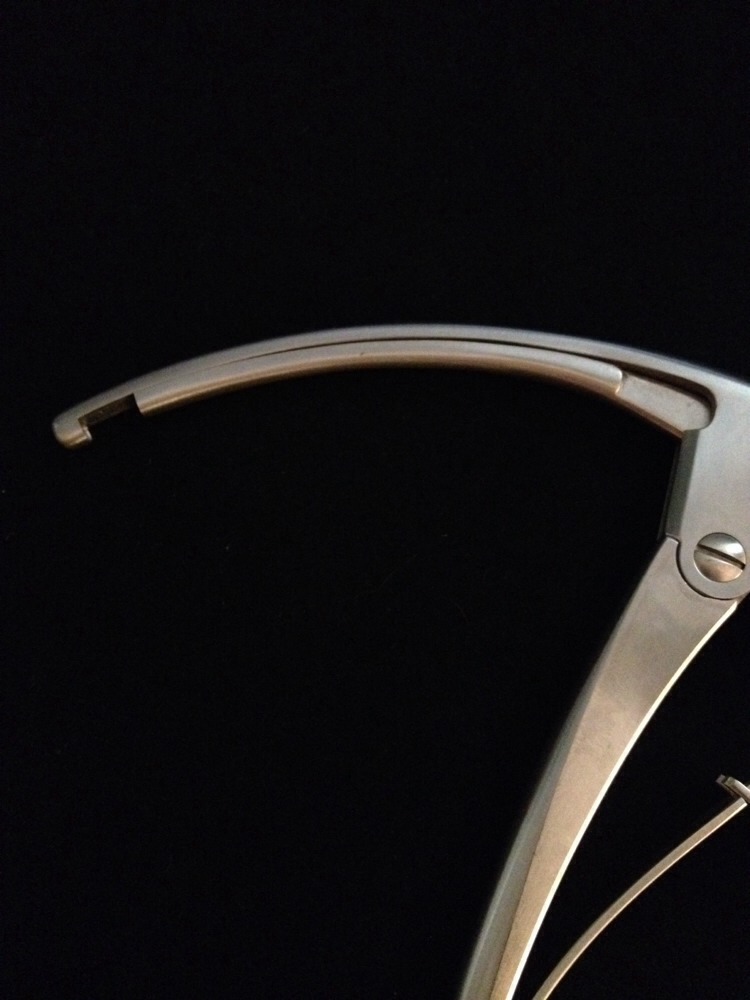 NEW AESCULAP Rongeur Curved Down Kerrison-Costen 5" Long