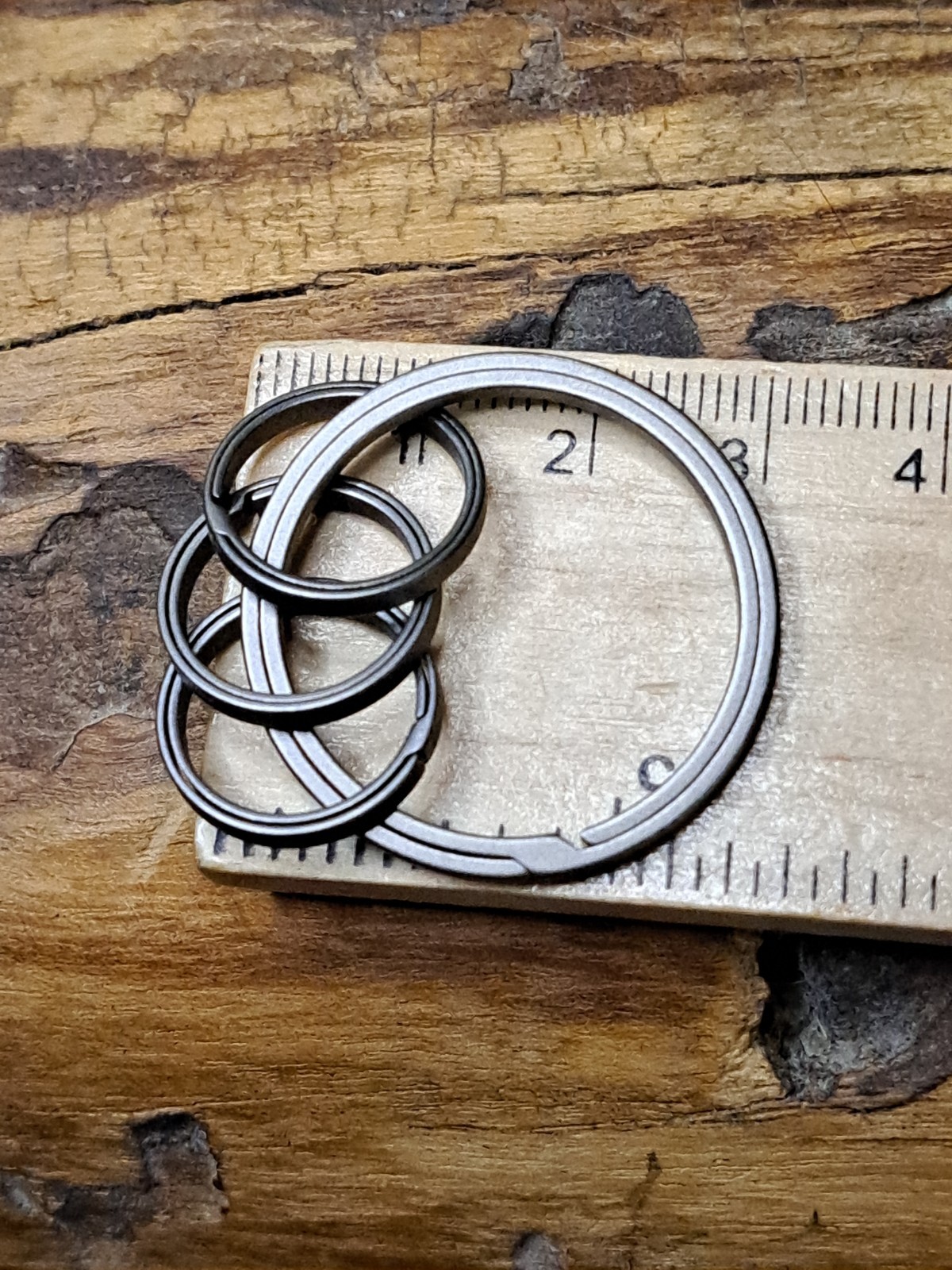 Pro Series Titanium Sidepush Keyring Set