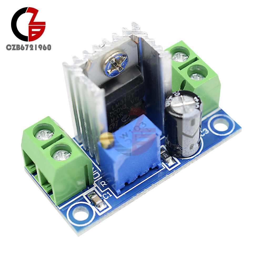 5PCS DC LM317 Linear Buck Converter Adjustable Step Down Power Regulator Module