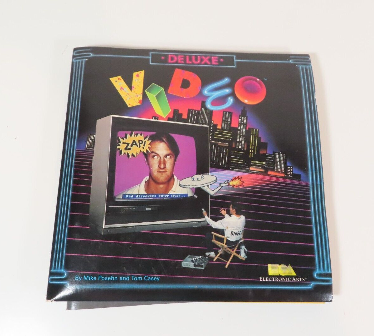 Deluxe Video for AMIGA PC - Electronic Arts - 1986 Software *READ*