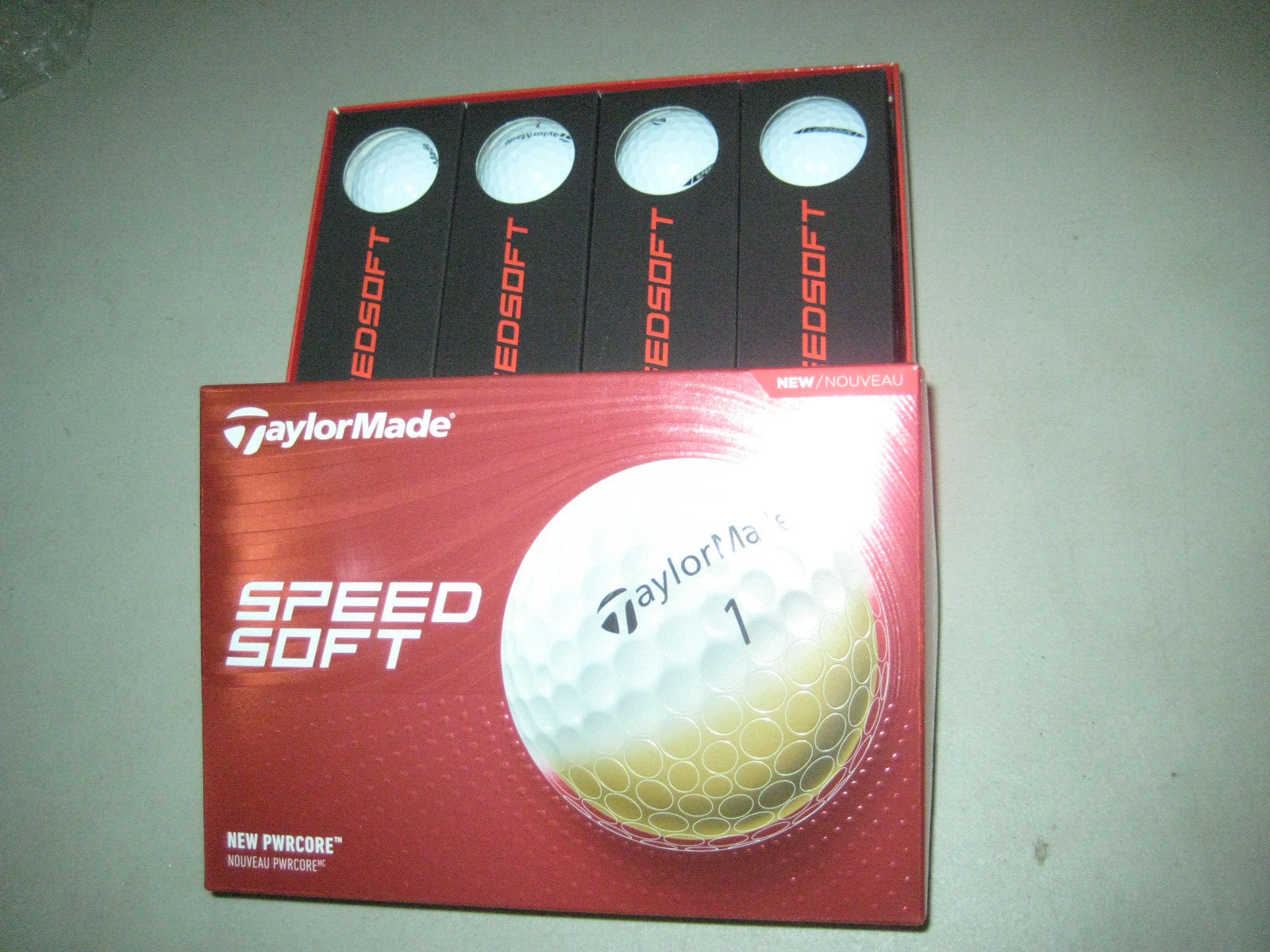 2 dozen BRAND NEW  Taylor Made Speed Soft  golf balls white