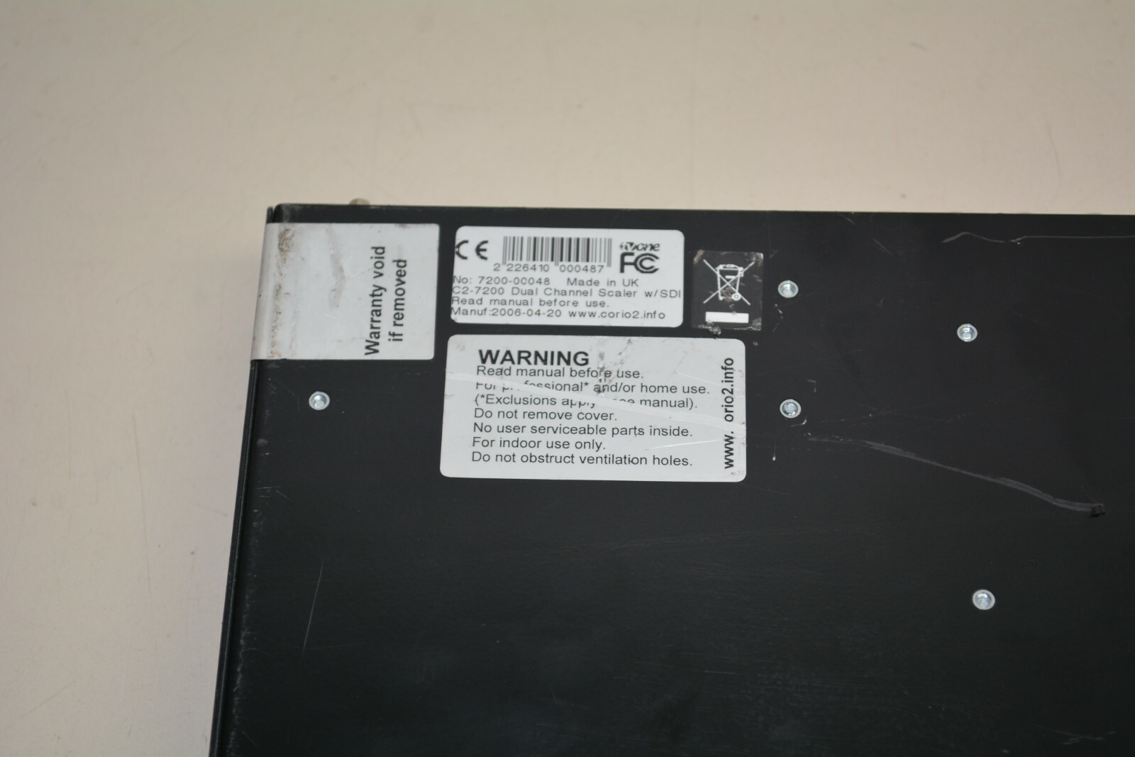 TV One Corio2 C2-7200 Dual Channel Video Processor #W423