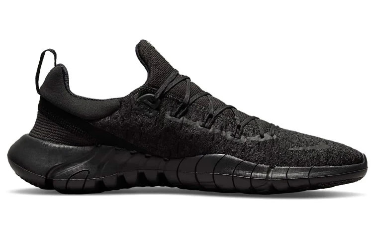 Nike Free Run 5.0 (Size 8.5) "Triple Black/Off Noir" Men's Running Shoes