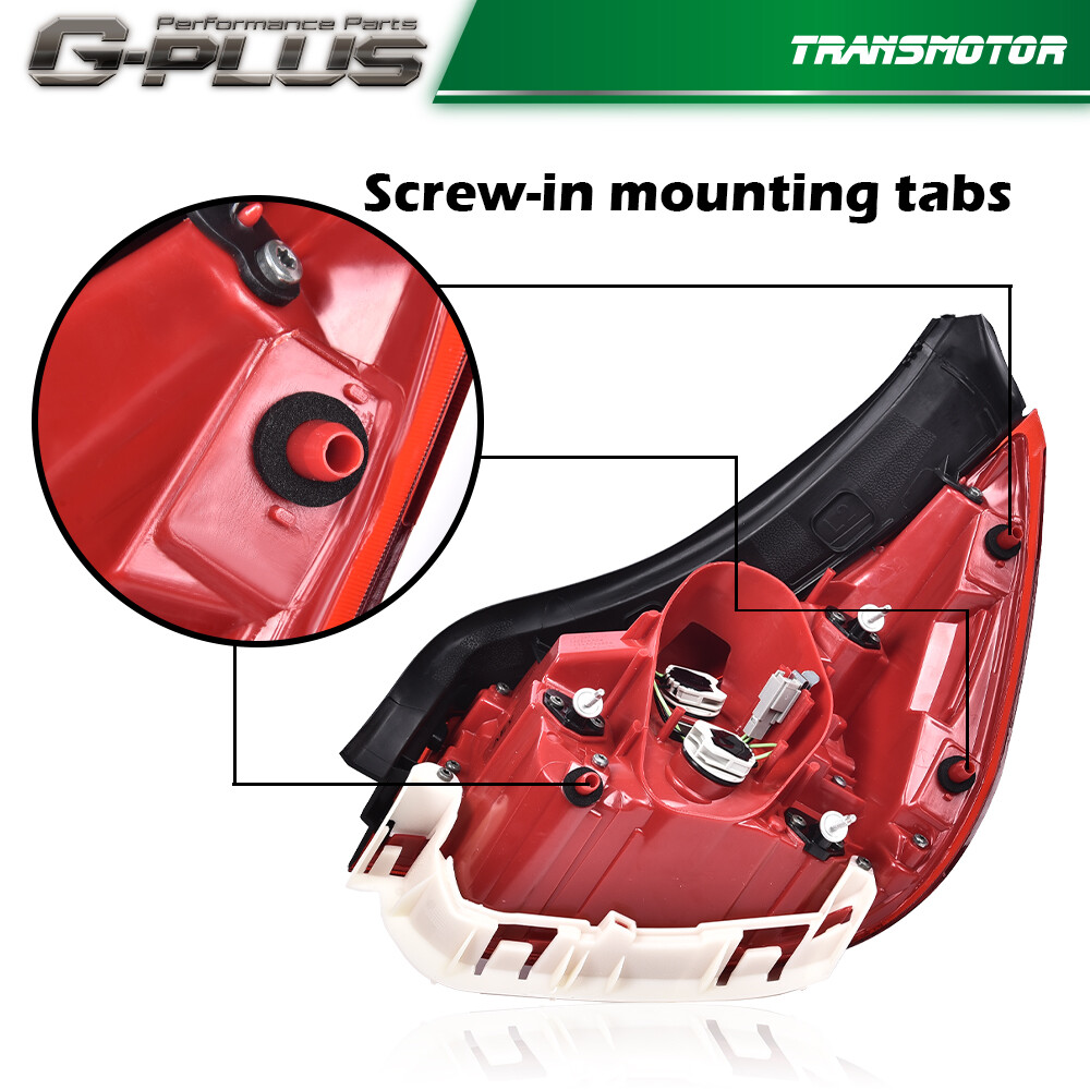Tail Light Brake Lamp Outer Driver Left Fit For 2013-2015 Chevy Malibu Halogen