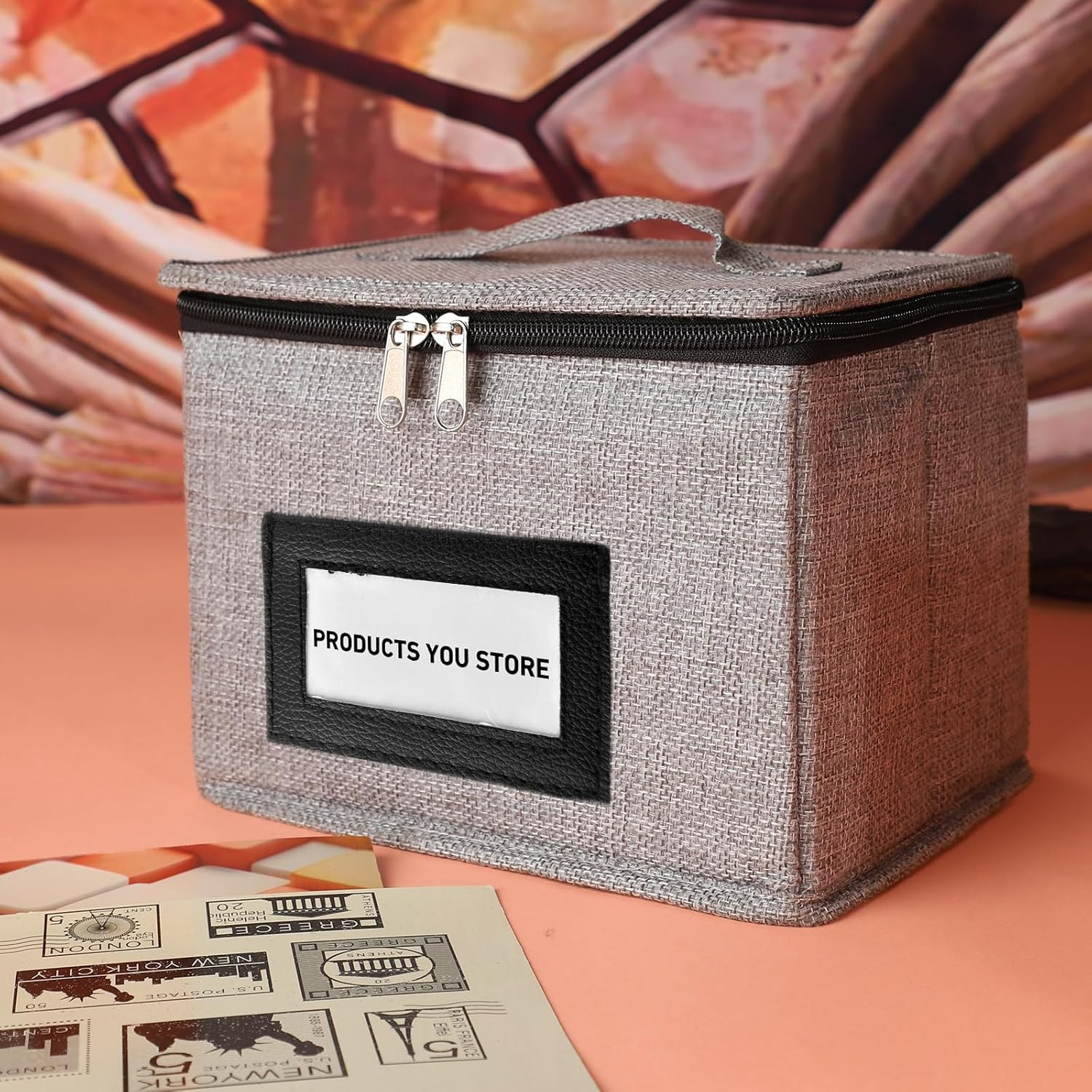 Die Cut Storage Box,Die Cut Storage Organizer,Fully-Padded inside with Sturdy Co