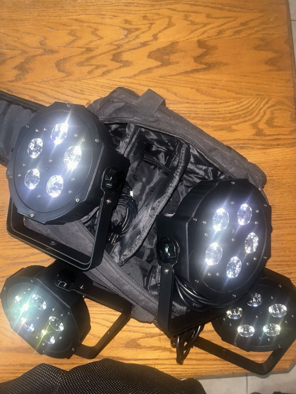 Eliminator Mega Flat Hex Pak – Includes 4x Mega Hex Pars, And More
