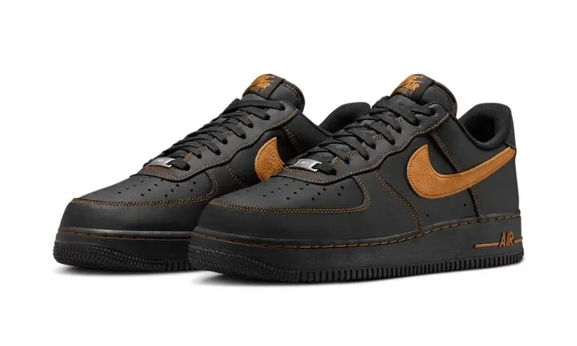 HQ2037-003 Nike Air Force 1 Low '07 LV8 Black Desert Ochre (Men's)