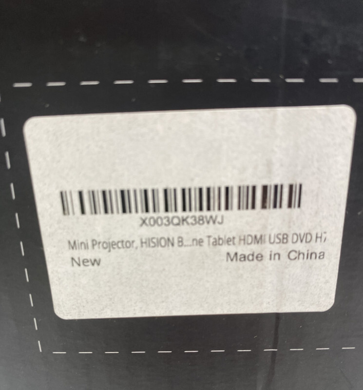 HISION G01 MINI MOVIE PROJECTOR