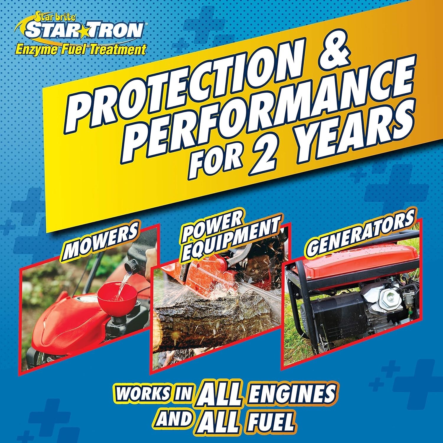 Star Tron Enzyme Fuel Stabilizer - 1 oz Treats 6 Gallons - Maximize Performance