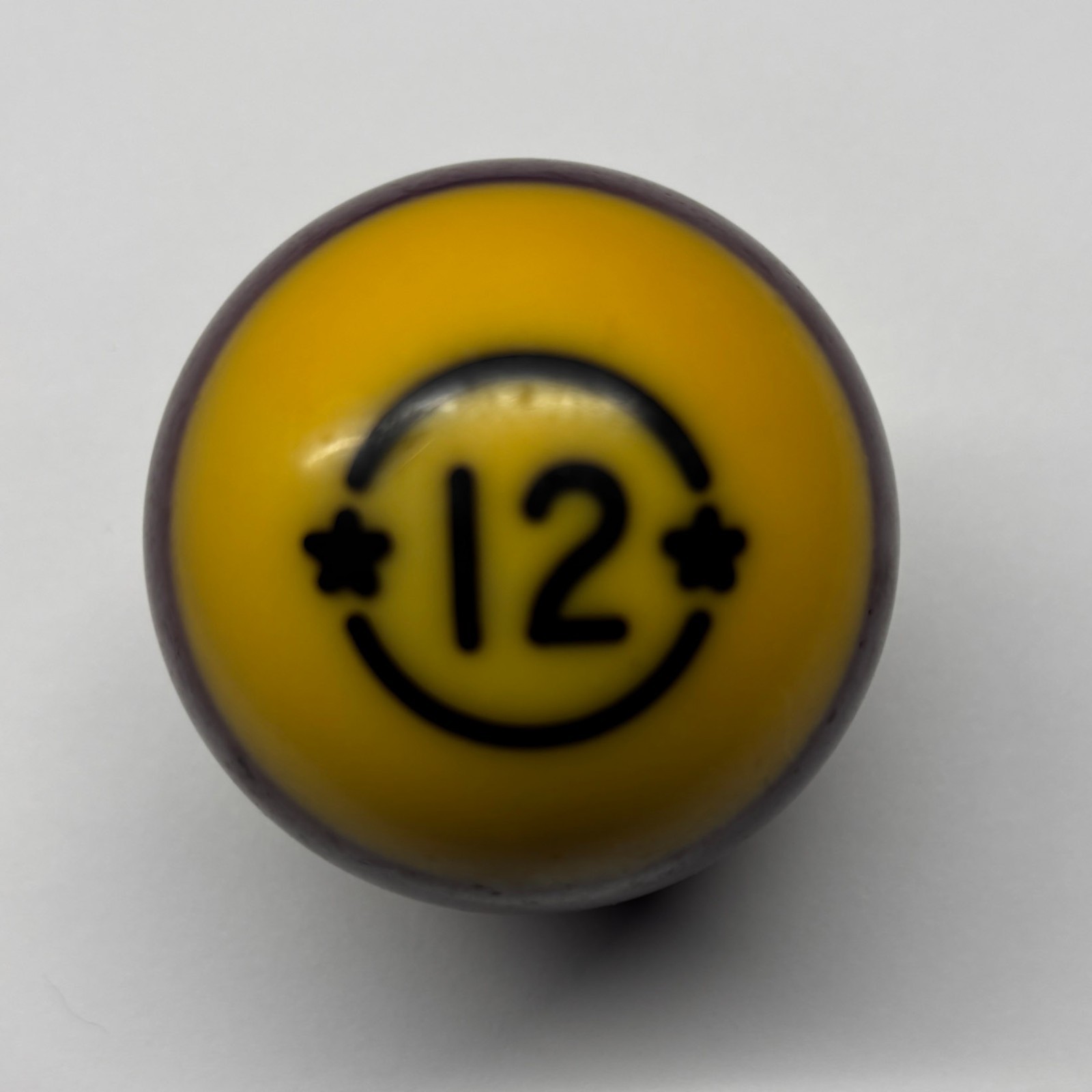 USED Hyatt 1976 Bicentennial Pool Ball #12 replacement - FAST FREE SHIP!