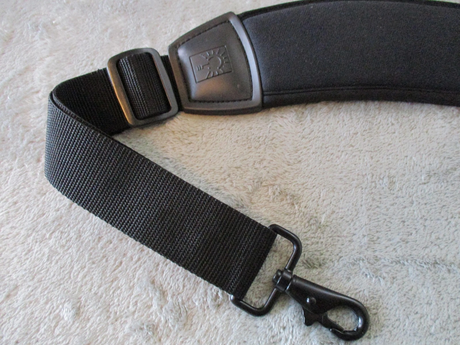 Case Logic Shoulder Strap Black Adjustable Padded Replacement Bag Luggage Nylon