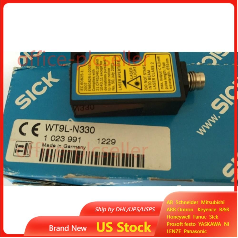 NEW SICK WT9L-N330 PLC PHOTOELECTRIC PROXIMITY SWITCH, NPN M8 60MM FOCUS