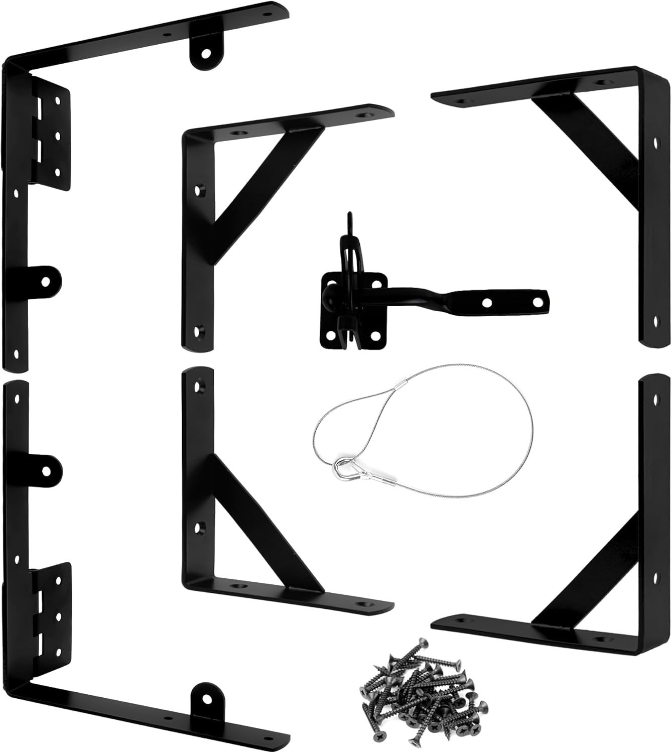 Kit de compuerta anti-hundimiento con pestillo autoblocante