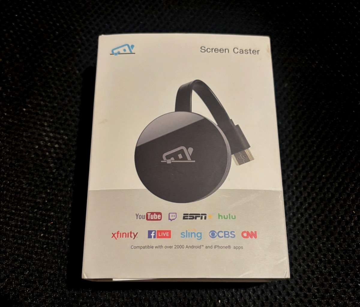 TV Buddy Screen Caster Streaming Device Android iPhone iPad Mirror Phone-TV