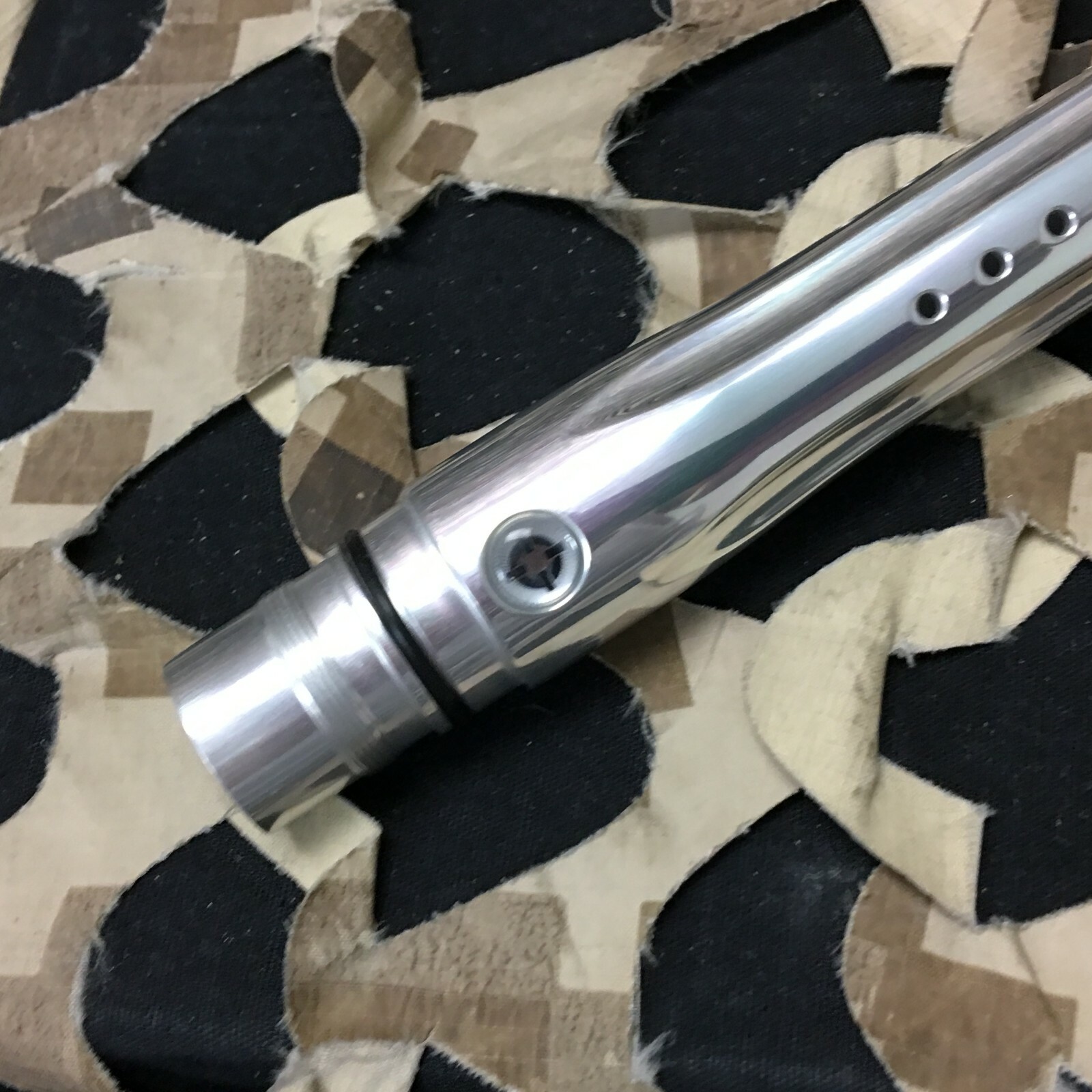 NEW Smart Parts Paintball Freak Barrel Front - Silver - 16 inch
