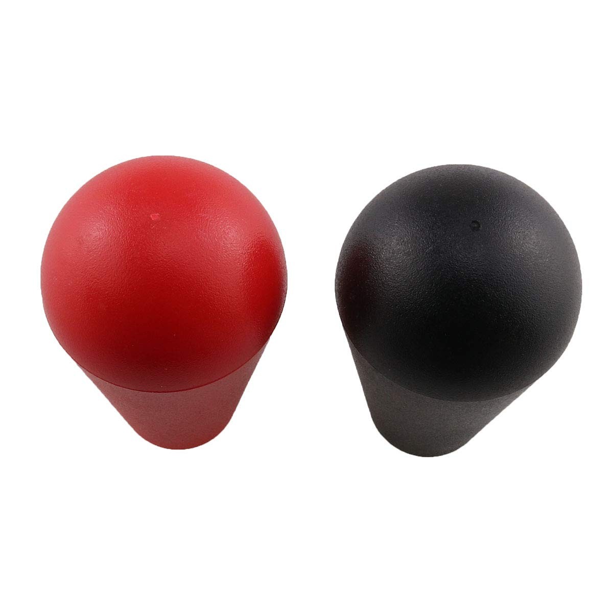E-outstanding 2pcs American Style Water Drop Shape Replacement Red, Black