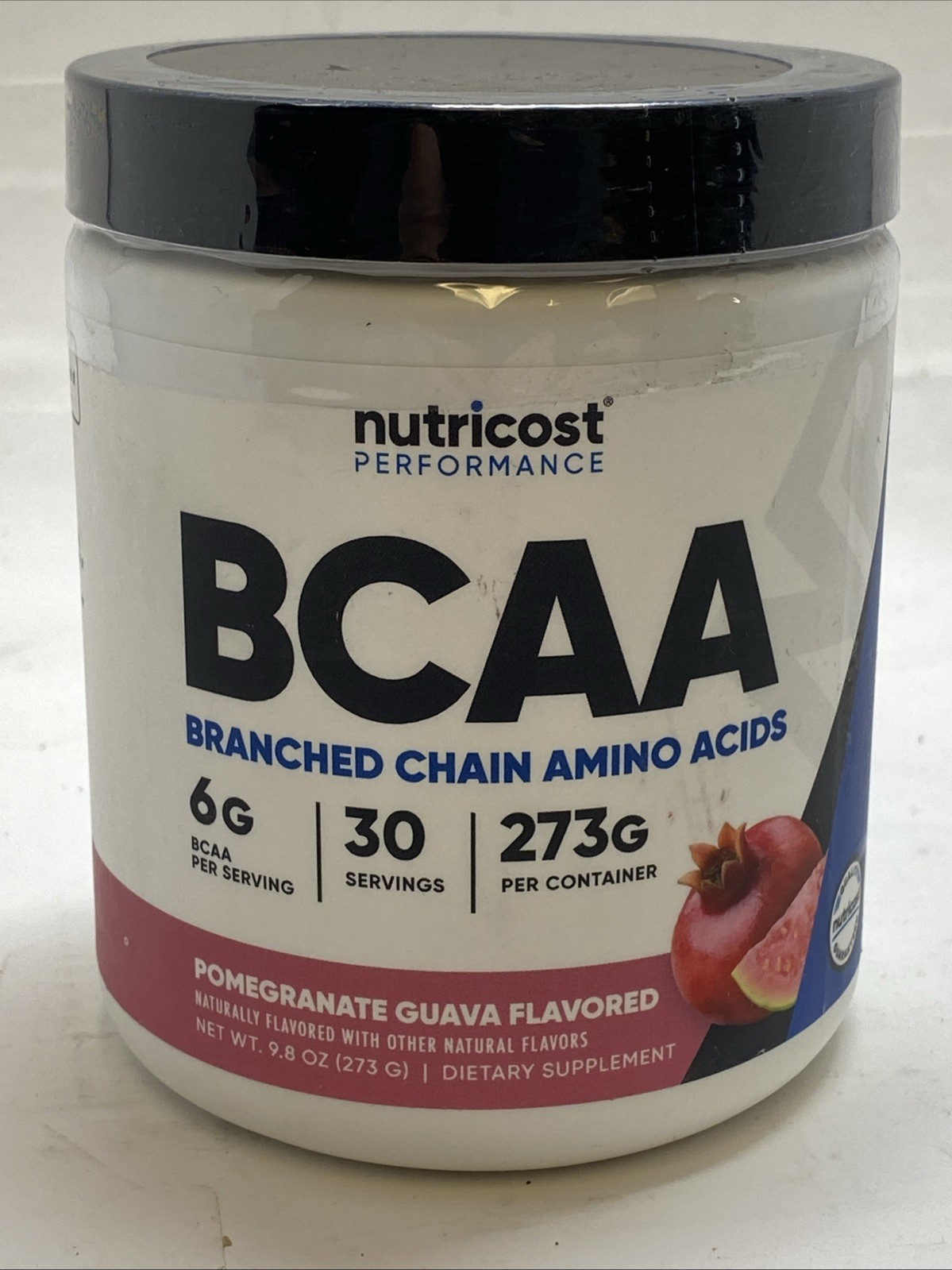 Nutricost Performance BCAA Pomegranate Guava Flavor 9.8 Oz EXP: 07/28