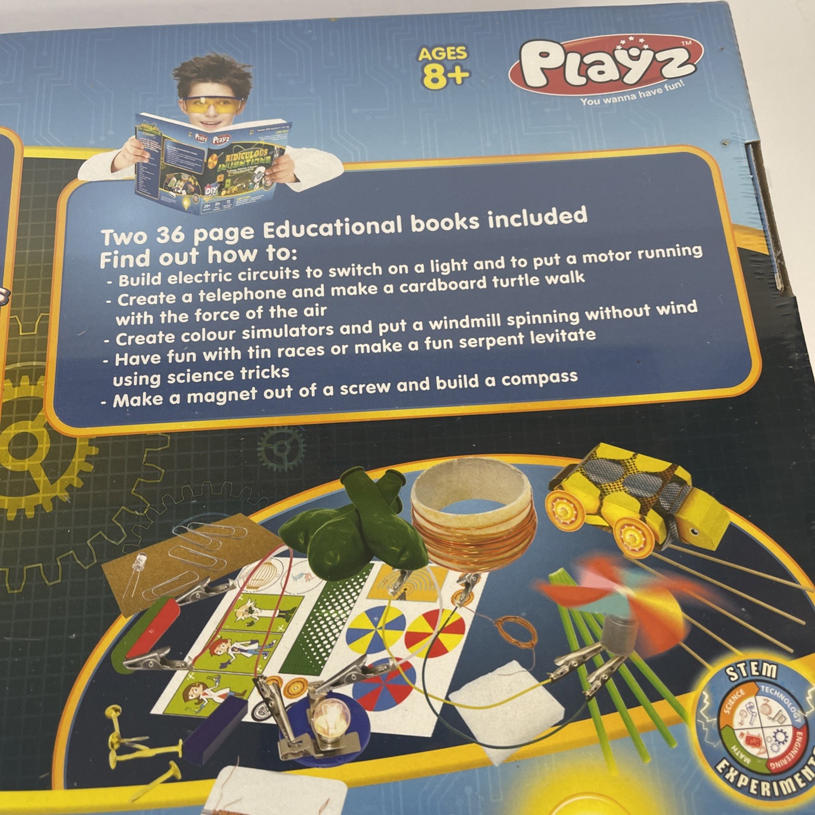 Science Experiment Set New STEM Experiment Kit Homeschool Electricity Magnetics
