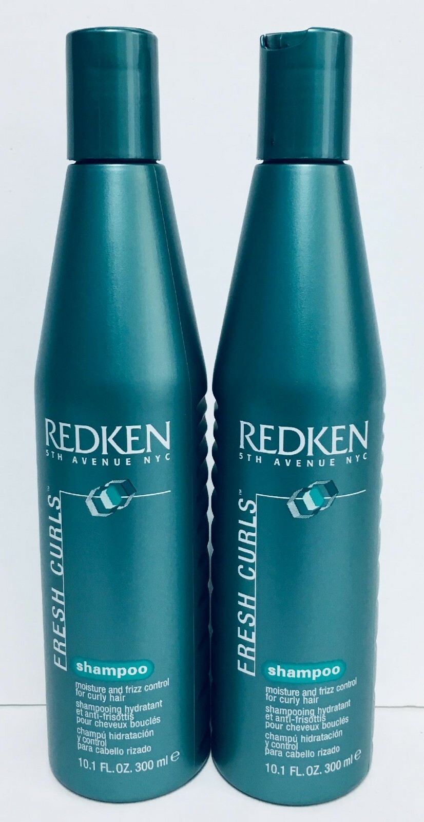 Redken Fresh Curls Shampoo Moisture & Frizz Control - 2 Pack (10.1 fl oz each)