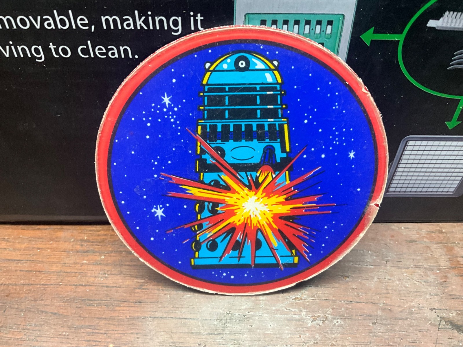 Dr Who Promo plastic pinball coaster prize high score Please Read