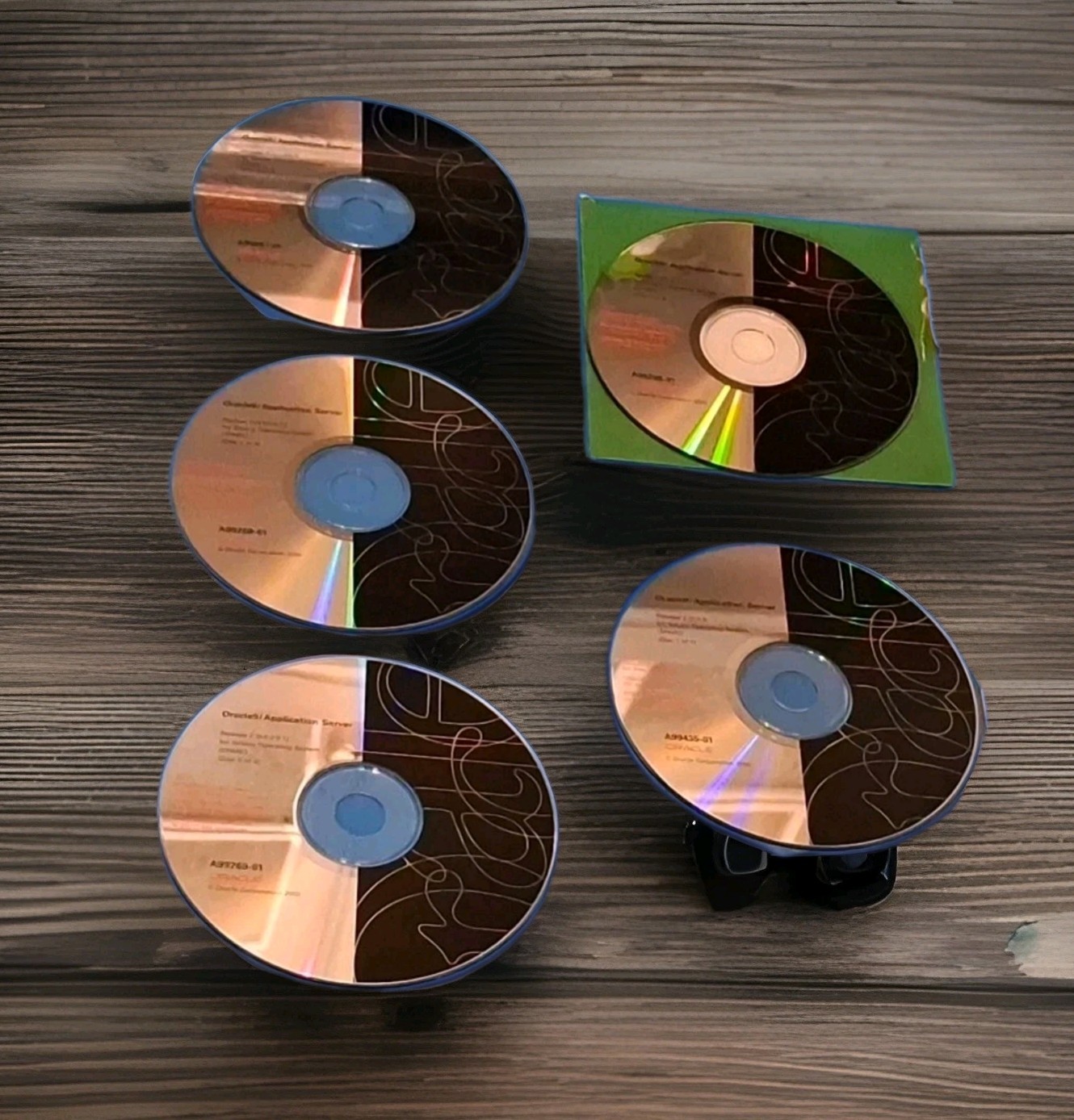 Oracle 9i Application Server 5 Disc Set Bundle SPARC Only A99266-69 + 1 extra Cd