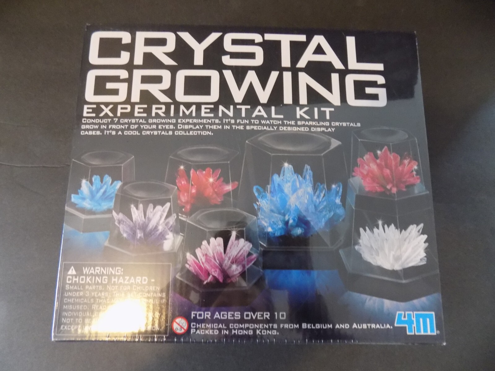 NEW Crystal Growing Science Experimental Kit 7 Crystal Science Experimental Kit