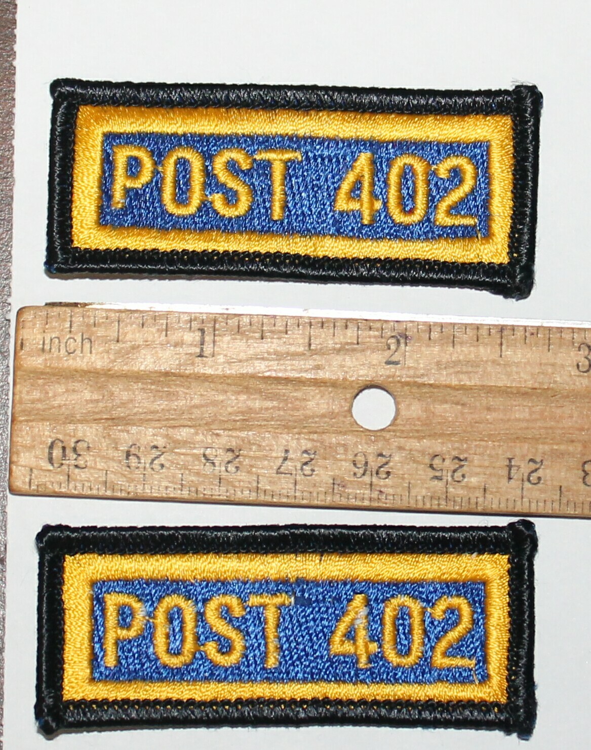 2 CALIFORNIA POLICE SHERIFF EXPLORER Post 402 Tab patches California CA PD SD