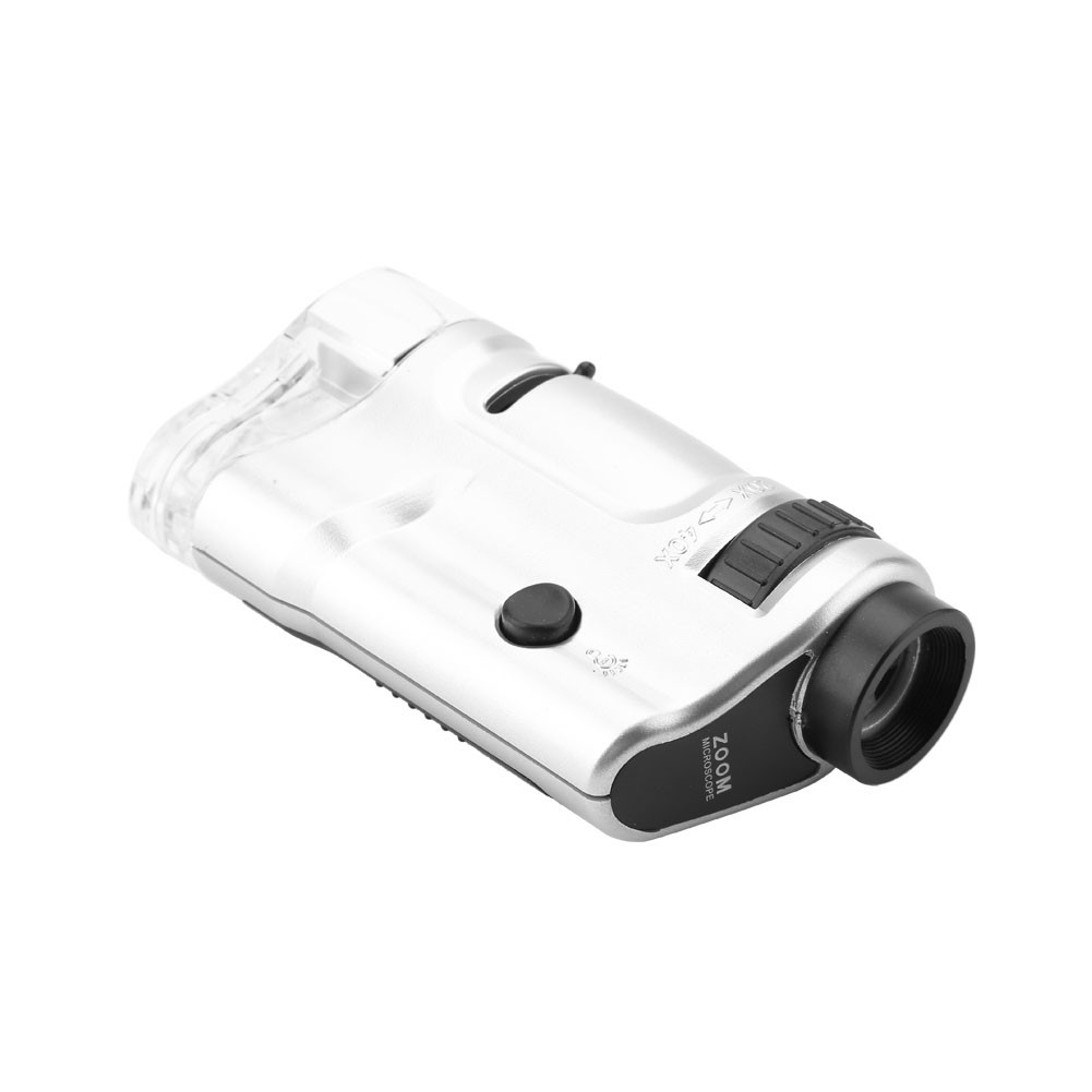 LED Illuminated Mini Pocket Microscope For Collectors Recommended