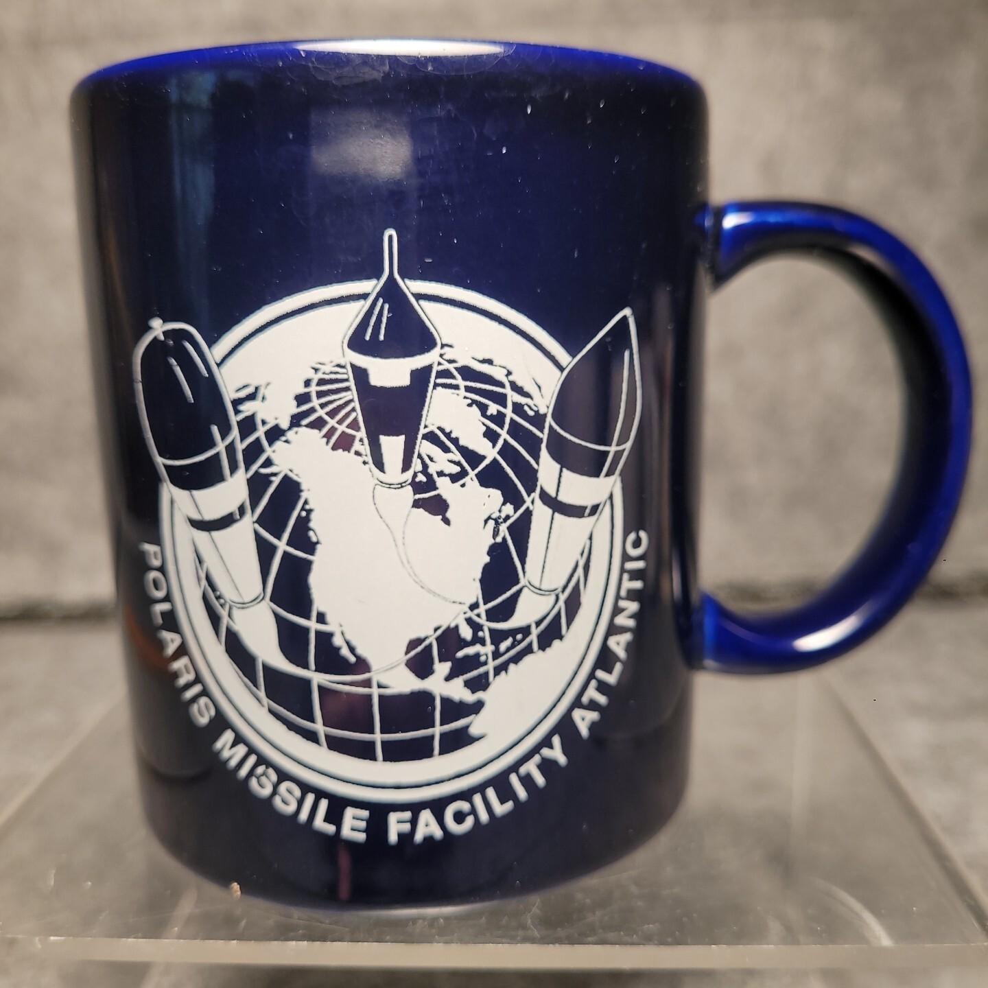 Vintage Unique Polaris Missile Facility Atlantic Coffee Cup Mug