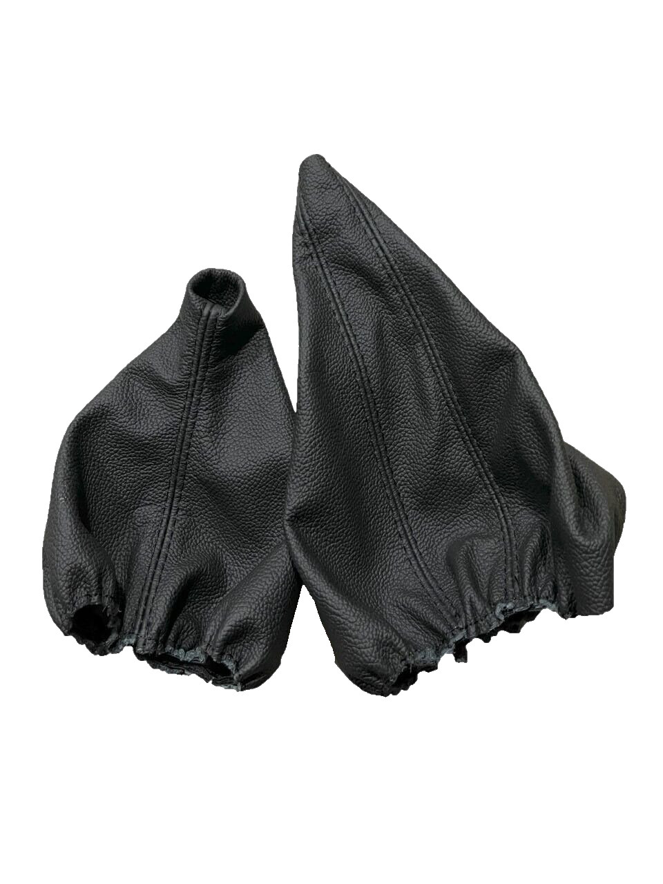 For BMW 1991 92 93 94 95 96 97 1998 Black Leather Handbrake & Shift Boot Cover
